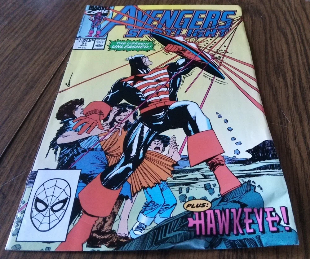Avengers Spotlight #31 April 1990 Marvel Comics